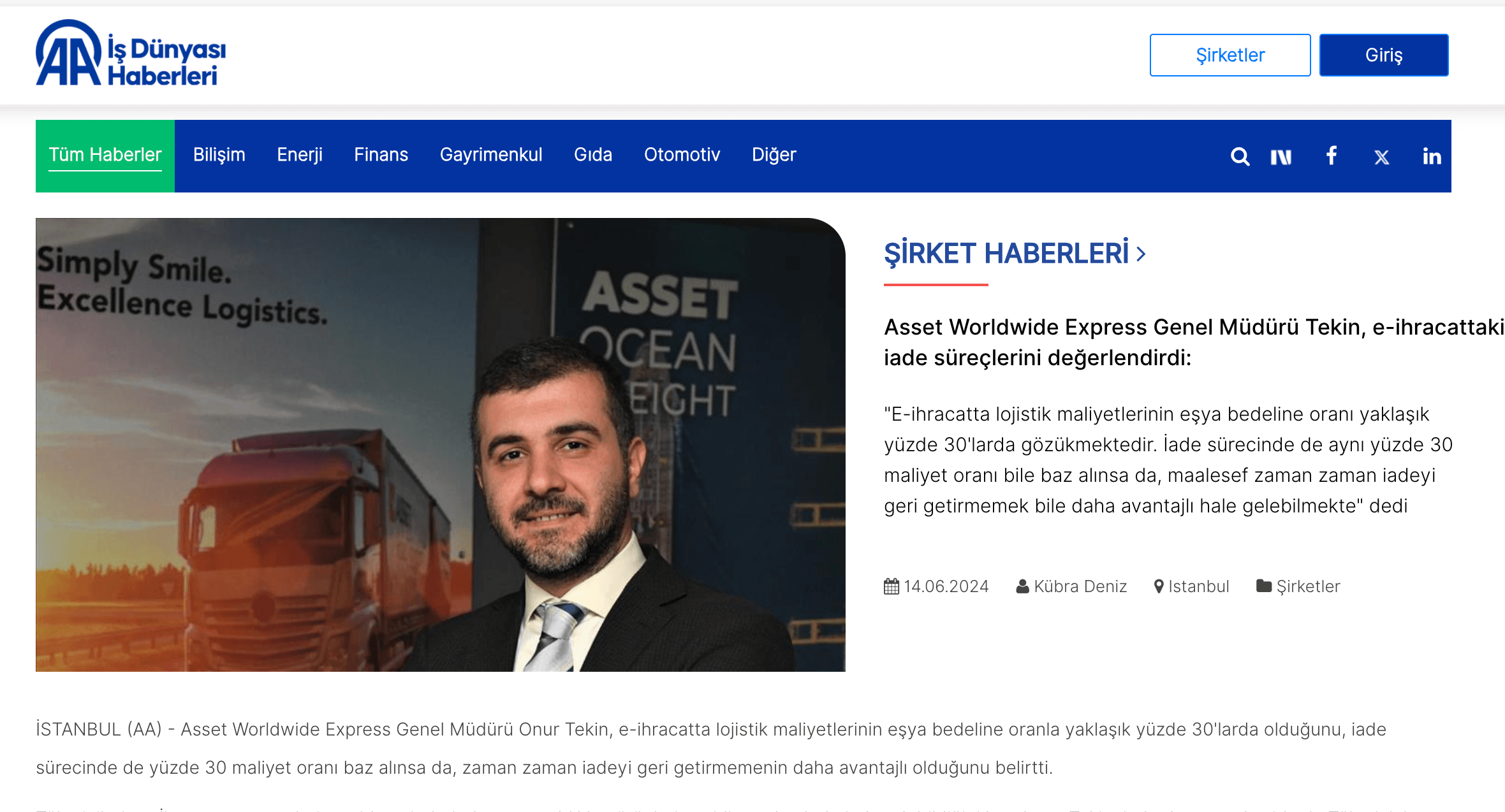 Basında Biz - Awwex