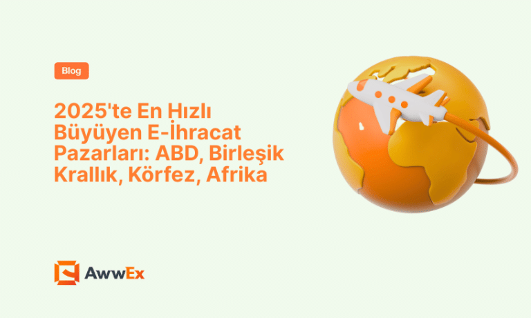 2025&rsquo;te En Hızlı B&uuml;y&uuml;yen E-İhracat Pazarları: ABD, Birleşik Krallık, K&ouml;rfez, Afrika