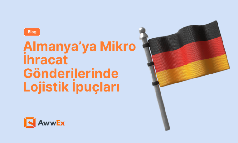 Almanya&rsquo;ya Mikro İhracat G&ouml;nderilerinde Lojistik İpu&ccedil;ları